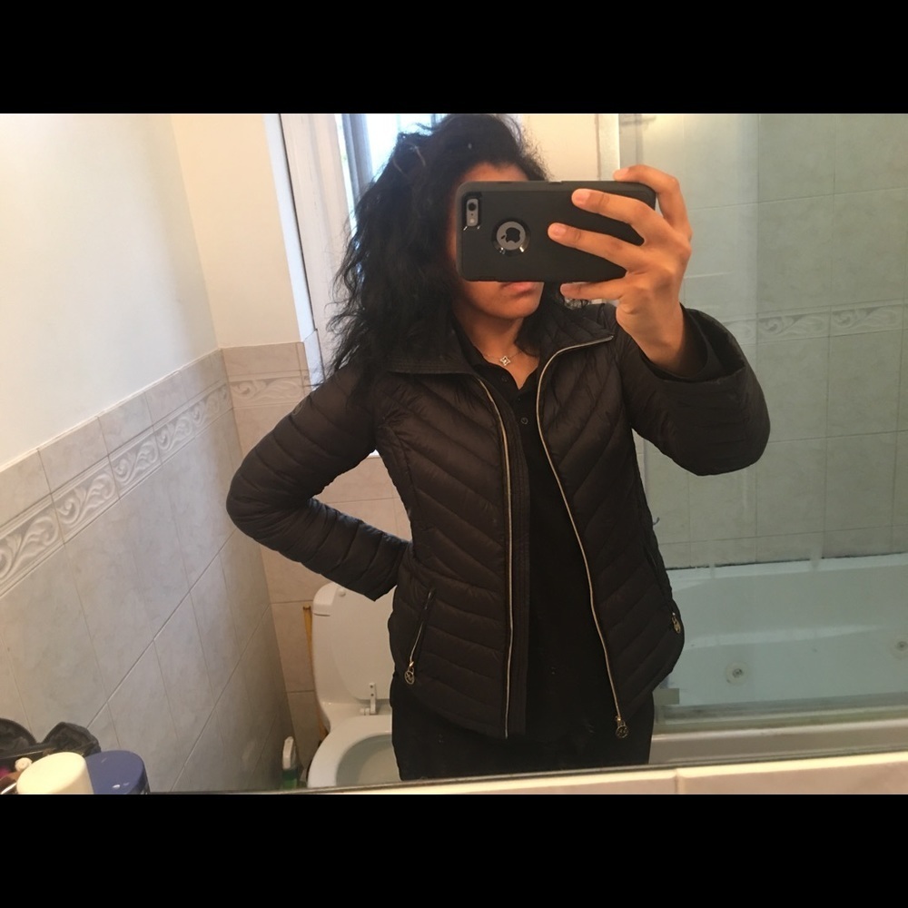 MICHAEL KORS black bubble jacket - Picture 5 of 7